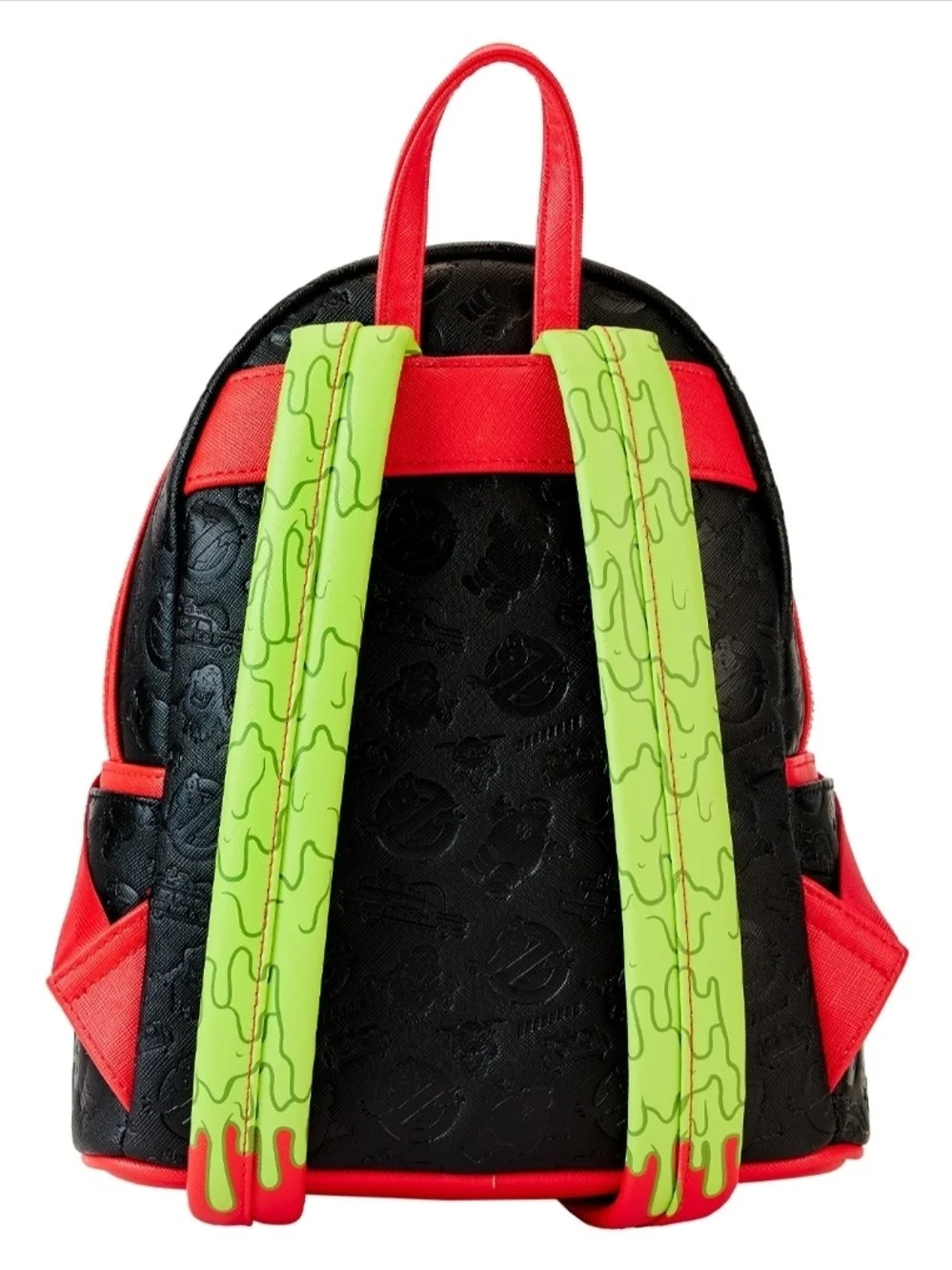 Loungefly Black, Red & White Ghostbusters Mini Backpack